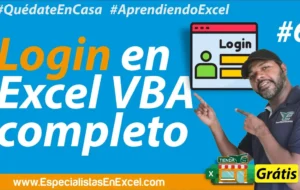 6 – Login en Excel VBA – Excel Userform Login, formularios en Excel