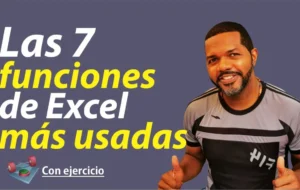 🏋Las 7 funciones en Excel MÁS USADAS | ejercicio a resolver