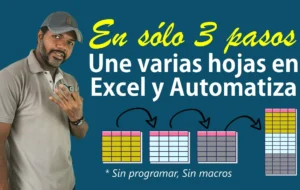 ✅ Cómo unir MUCHAS hojas de Excel en 3 pasos con Power Query [Automático]