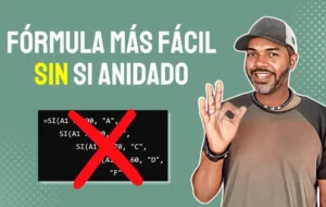 Cómo reemplazar los SI anidados con BUSCARV y SI.ERROR en Excel